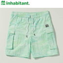 inhabitant インハビタント Boatmans Dry Cargo Shorts (PH5200 GREEN) ：ISM23OB11