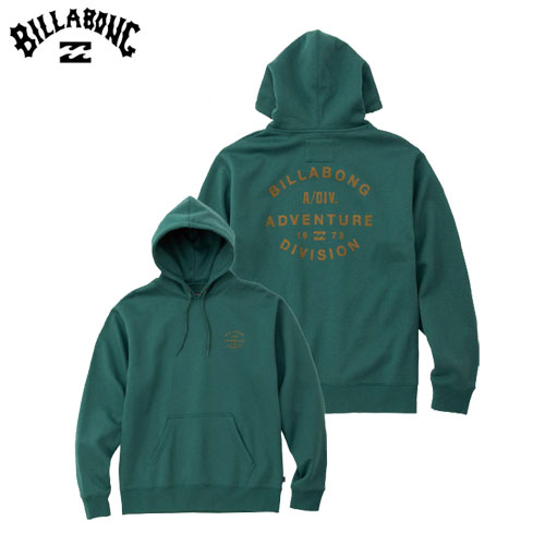 ビラボン BILLABONG パーカー ロゴフード ADIV LOGO HOOD スウェット (EGR) BC012016 pt_up