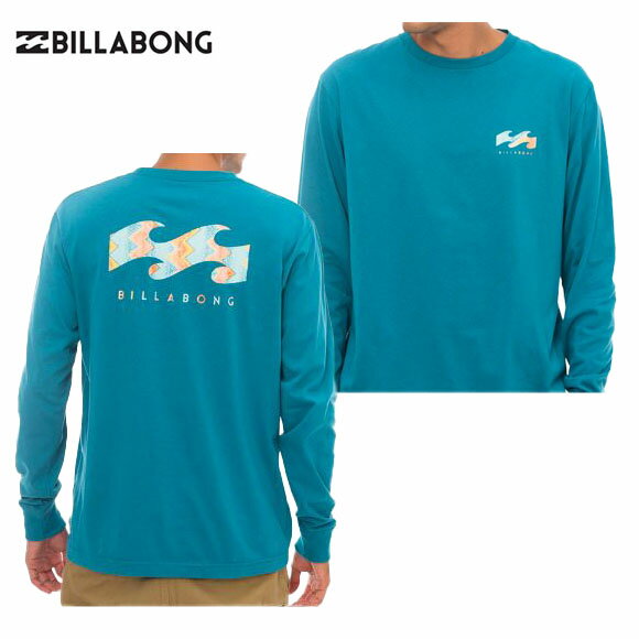 ■商品情報■ 高品質のUSAコットンを使用した20/1オープンエンド天竺のロンT。バック、左胸にそれぞれウェーブロゴを反転させカラーストーリー柄を入れたBACK WAVE LOGOプリントをあしらっています。素材にはオープンエンド糸（空紡糸...