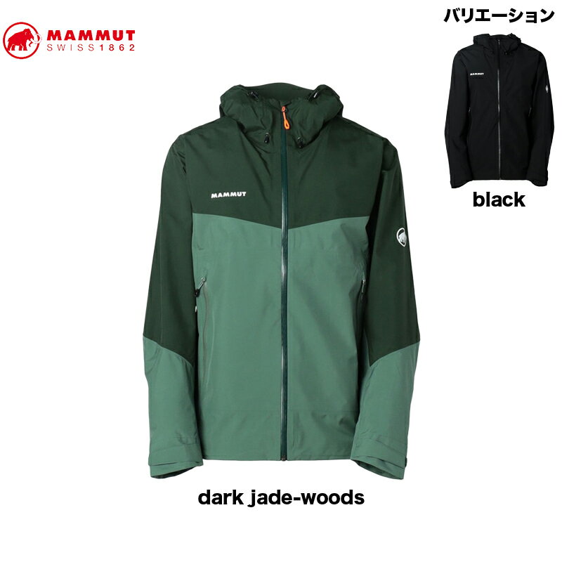 ޥࡼ MAMMUT Convey Tour HS Hooded Jacket AF Men 1010-28452   ȥɥ black dark jade-woods24ղơXS S M L XL