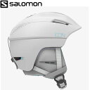 クーポン利用で10％OFF！2/6AMまで！SALOMON サロモン 19-20 ICON2 (White) ヘルメット アイコン2 スキーヘルメット レディース 2020 (1col)：L408374