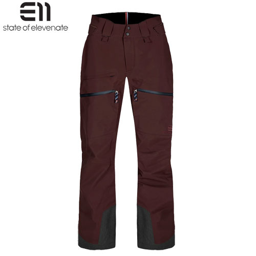 エレベネート Elevenate ウィメンズ ピュア パンツ Women's Pure Pants(Maroon Brown)