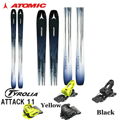 スキー板 アトミック ATOMIC 23-24 マーベリック MAVERICK 95 Ti 金具付き2点セット( TYROLIA ATTACK 11 GW)
