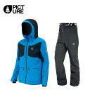 ピクチャー PICTURE NAIKOON JKT PT 上下セット 20-21 メンズ (Blue-Black)