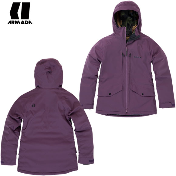 アルマダ ARMADA インサレーテッド ジャケット Barrena Insulated Jacket レディース (Plum)