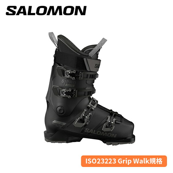 サロモン SALOMON S/PRO DELTA 90 GW (Black/Black/Dark Grey Met) L47932600 [スキーブーツ] [25-26] [2026] [NEWモデル]