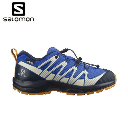 【最大ポイント7倍】サロモン SALOMON XA PRO V8 CSWP ジュニア (P.BLUE/N.BLAZER/BUTTERSCOTCH) L41344800【ポイント10倍】【要エントリー 8/19 20時から】