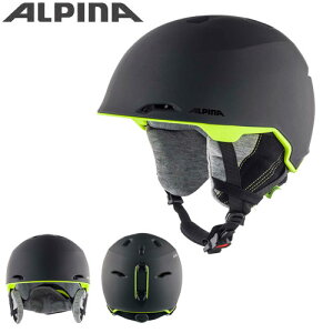 ALPINA アルピナ ALPINA MAROI 22-23 スキー スノーボード ヘルメット (チャコール／ネオンマット)：A9206
