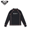 LV[ ROXY LbY bVK[h MINI RASHIE L/S (BLK) TLY221108[WS]  C