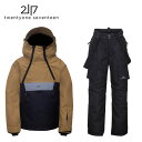 2117 twentyone seventeen スノーウェア ジュニア ジャケット パンツ LILLHEM Jacket&PANTS (Gold/Black)...