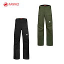 マムート MAMMUT ストーニー ハードシェル パンツ Stoney HS Pants AF Men 1020-13740