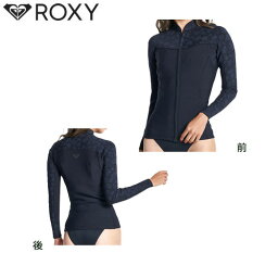 ROXY ロキシー 2.0 SWELL SERIES FZ LS JKT 2.0 スウェル シリーズ FZ LS ジャケット ロングジョン ウエットスーツ マリンスポーツ アウトドア (BLK1)：RWT231703 夏 海