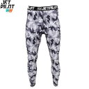 JETPILOT ジェットパイロット メンズ レギンス MENS RASHIE LEGGINGS (ブラック/カモ) S19777-C WS pt_up