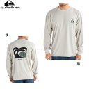 QUIKSILVER NCbNVo[ ARTS IN PALM LS A[c C p[ OX[u bVK[h  }X|[c AEghA (GRY)FQLY231033  C[pt_up]