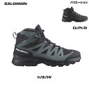 サロモン SALOMON X WARD LEATHER MID GTX W ウィメンズ ハイキングシューズ ゴアテックス