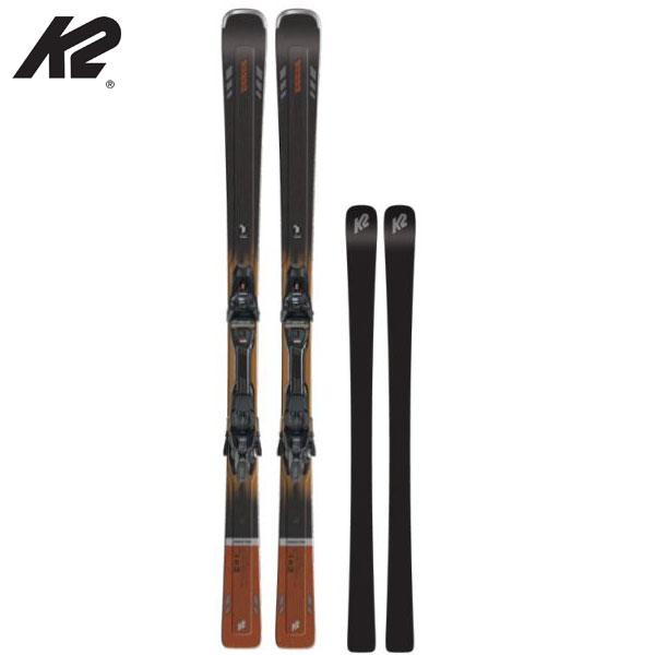 スキー板 ケーツー K2 23-24モデル DISRUPTION 82 Ti + MXCELL 12 GW (金具付) サイズ:170 177cm