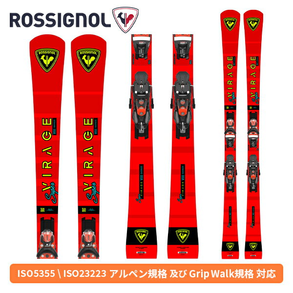 スキー板 2026 ロシニョール ROSSIGNOL スーパービラージュ8 オーバーサイズ SUPER VIRAGE VIII OVERSIZE + SPX 14 KONECT GW (金具付) [25/26]