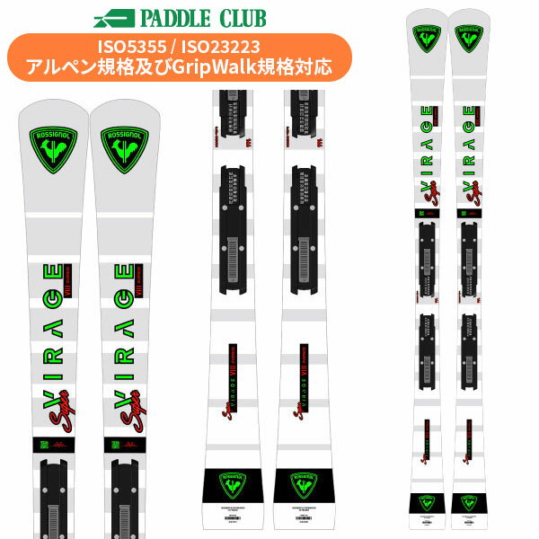 ロシニョール ROSSIGNOL 2024-2025 SUPER VIRAGE VIII OVERSIZE KONECT + SPX 14 KONECT GW (金具付) スーパーヴィラージュ RANPR01
