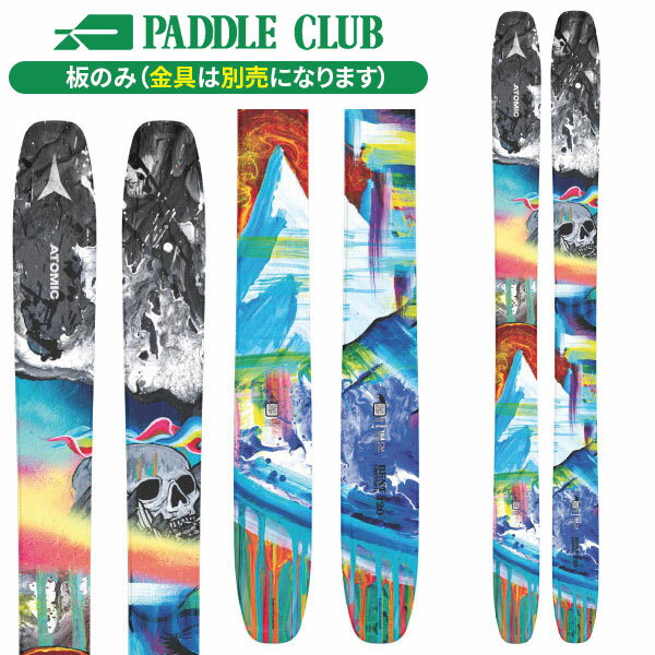 アトミック ATOMIC BENT CHETLER 120 (板のみ) ベンチュラー パウダー [AA0030340192] スキー板 24-25 [旧モデルスキー]