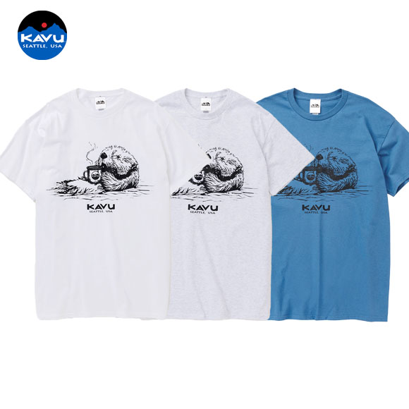 カブー KAVU Sea Otter Tee 19822259042009[25SS][メンズ][Tシャツ] [ポイント10倍]