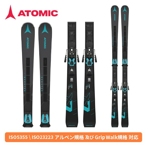 アトミック ATOMIC REDSTER X7i REVOSHOCK C + MI 12 GW（金具付）24-25 レッドスター レボショック RVSK C [旧モデルスキー] AASS03452