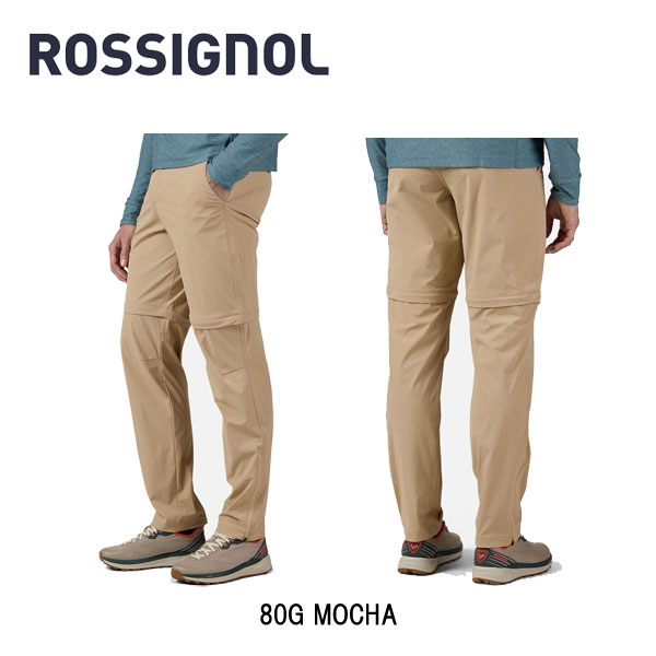 ロシニョール ROSSIGNOL LYCIAN ZIP OFF PANT ジップオフパンツ メンズ ストレッチ...