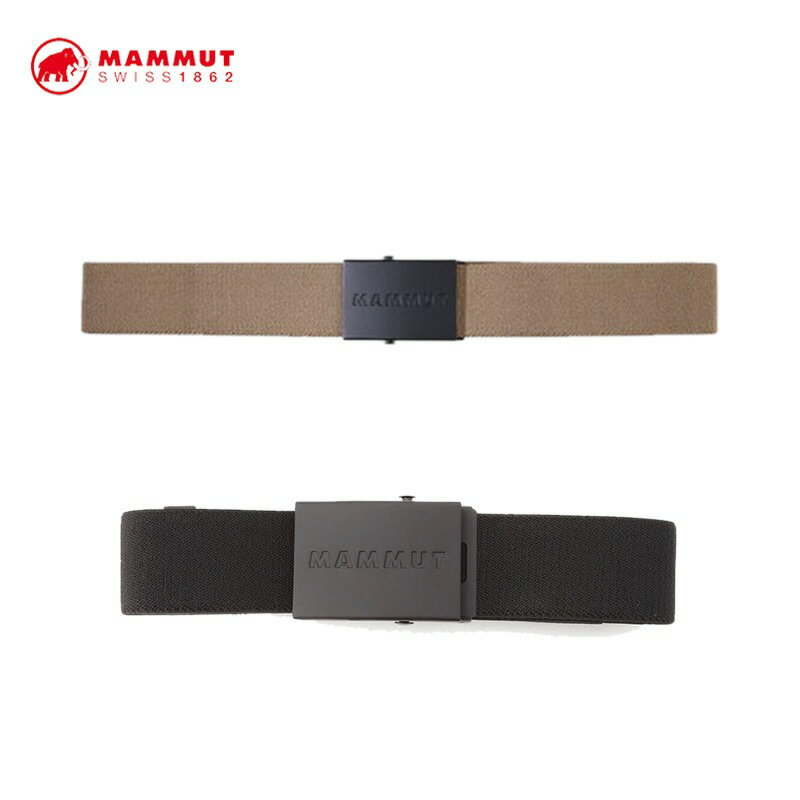 樂天商城 - マムート MAMMUT マムート ロゴ ベルト Mammut Logo Belt 1192-00141 [2026SS][ポイント10倍]