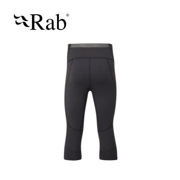 スキーインパクトのラブ Rab オキュラー 3/4 タイツ Ocular 3/4 Tights フリース レギンス タイツ メンズ QFV-65｜アングル2
