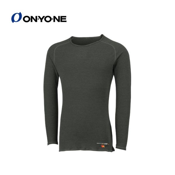 オンヨネ ONYONE メンズロングスリーブ (薄手) アンダーウェア 防寒 ドライ メリノウール ODJ99500