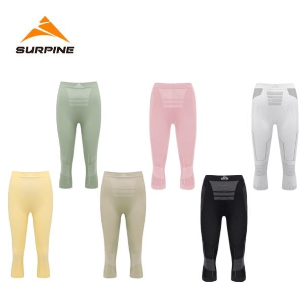 乐天商城 - サーパイン SURPINE レディース ベースレイヤー HEATLOCK PRO THERMAL BASELAYER 3/4 BOTTOM W BLWPDW040