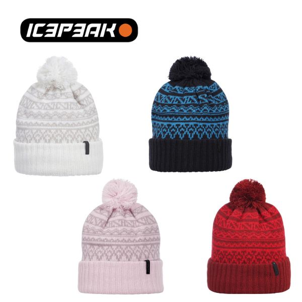乐天商城 - アイスピーク ICEPEAK 25-26FW ニット帽 帽子 ハル ジュニア Hull Jr 52810