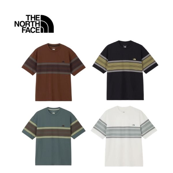 【楽天スーパーSALE】ザ・ノース・フェイス THE NORTH FACE ショートスリーブフリーランパネルボーダークルー メンズ NT12691 [ss_otd04]