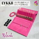 LYKKE リッケ 付け替式輪針セット Blush 回転式 5インチ スキー毛糸 毛糸 おすすめ 手編み おしゃれ ハンドクラフト 輪針 輪編み プレゼント ギ...