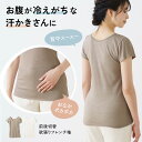 欲張りインナー フレンチ 前後切替 背中スースー おなかポカポカ よくばり フレンチ袖 レディース 女性 春夏 トップス インナー 半袖 フレンチスリーブ ドラ...