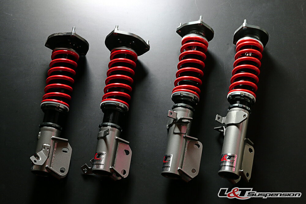 L&TSUSPENSION TOYOTA トヨタ カローラ レビン AE92 AE101 AE111 1988-1999 車高調 減衰力32段調整 フルタップ