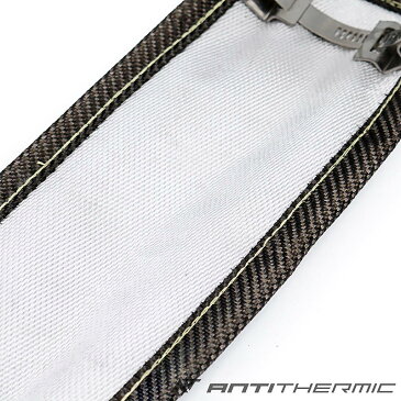 ANTI THERMIC マフラー バンテージ 断熱 10センチ 20センチ 遮熱 パイプ 耐熱 サーモバンテージ タービン バイク シリカ チタニウム アンチサーミック