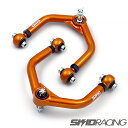 車検OK NC ロードスター アッパー アーム フロント 調整式 鬼キャン ネガキャン NCEC テンションロッド キャスター SKID RACING スキッドレーシング #