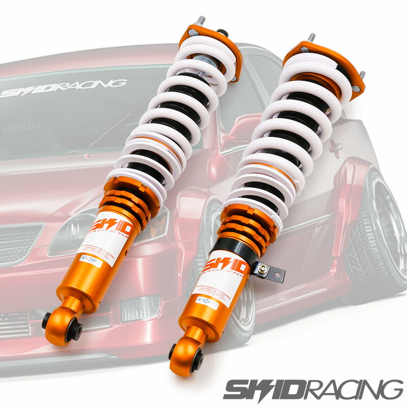 JZX110 車高調 1台分 全長調整式 減衰32段調整 マーク2 GX110 ピロ フルタップ skidracing スキッドレーシング