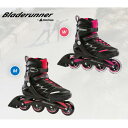 ■商品情報■ Bladerunner は、Rollerblade の設計専門知識を活用して、快適なライナー、安全なクロージャ システム、低重心のための衝撃吸収複合フレームを作成しています。80mm ブレードランナー ホイールと ABEC 7 ベアリングにより、少ない労力で適度な速度を実現し、安定性が向上します。ブレーキは標準装備です。 ※ブレーキは片足(右足)にしか付属しておりません。 【ご注文前にご確認ください】※在庫には店頭展示品も含まれております為、稀にキズ・汚れ等がある場合がございます。 気になさる方は一度お問い合わせ下さい。※店頭在庫を共有しておりますのでご注文のタイミングにより完売となってしまう場合がございます。ご了承くださいませ。※使用済み、タグ紛失商品の返品交換はお受け致しかねます。（SkiLife365）