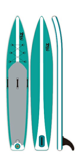 スタンドアップパドルサーフィンNSP12'0"CruiserSUPOxygenInflatable