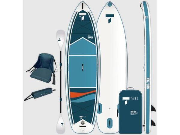 SUP スタンドアップパドルボード サップ TAHE タヘ BEACH SUP YAK PACK 10'6×36 （収納袋+ポンプ+フィン+リペアキット付き）アルミパドル、コイルリーシュ SUP YAK インフレータブルSUP マリンスポーツ ウォータースポーツ 1