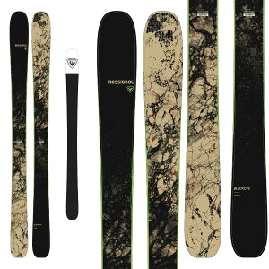 スキー板 21-22 ROSSIGNOL ロシニョール BLACKOPS SENDER ブラックオプスセンダー（板のみ） 在庫処分 バックカントリー 旧モデルスキー アウトレット ファット