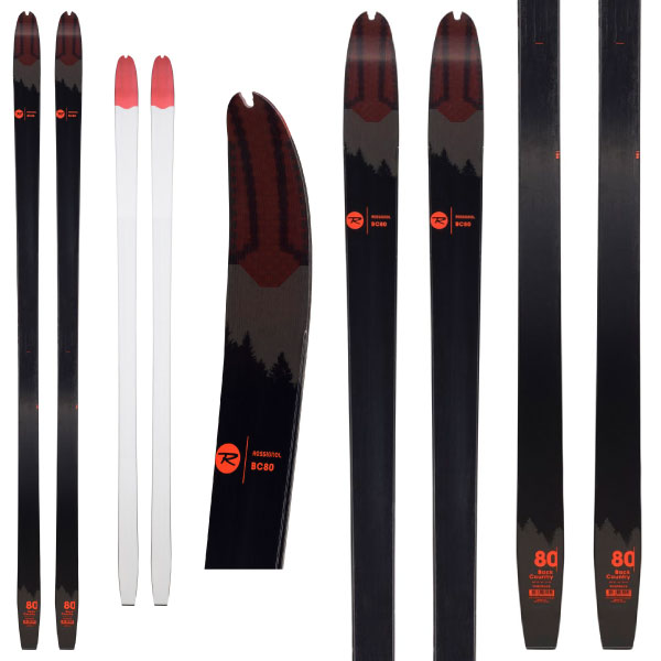 ROSSIGNOL ロシニョールスキー板 21-22 BC 80 Positrack BC80ポジトラック（板のみ） ウロコスキー バックカントリー 在庫処分 アウトレット 旧モデル