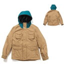 19-20 GARN ガルン M-65 HOODIE JACKET フーディジャケット BEIGExGREEN ベージュxグリーン