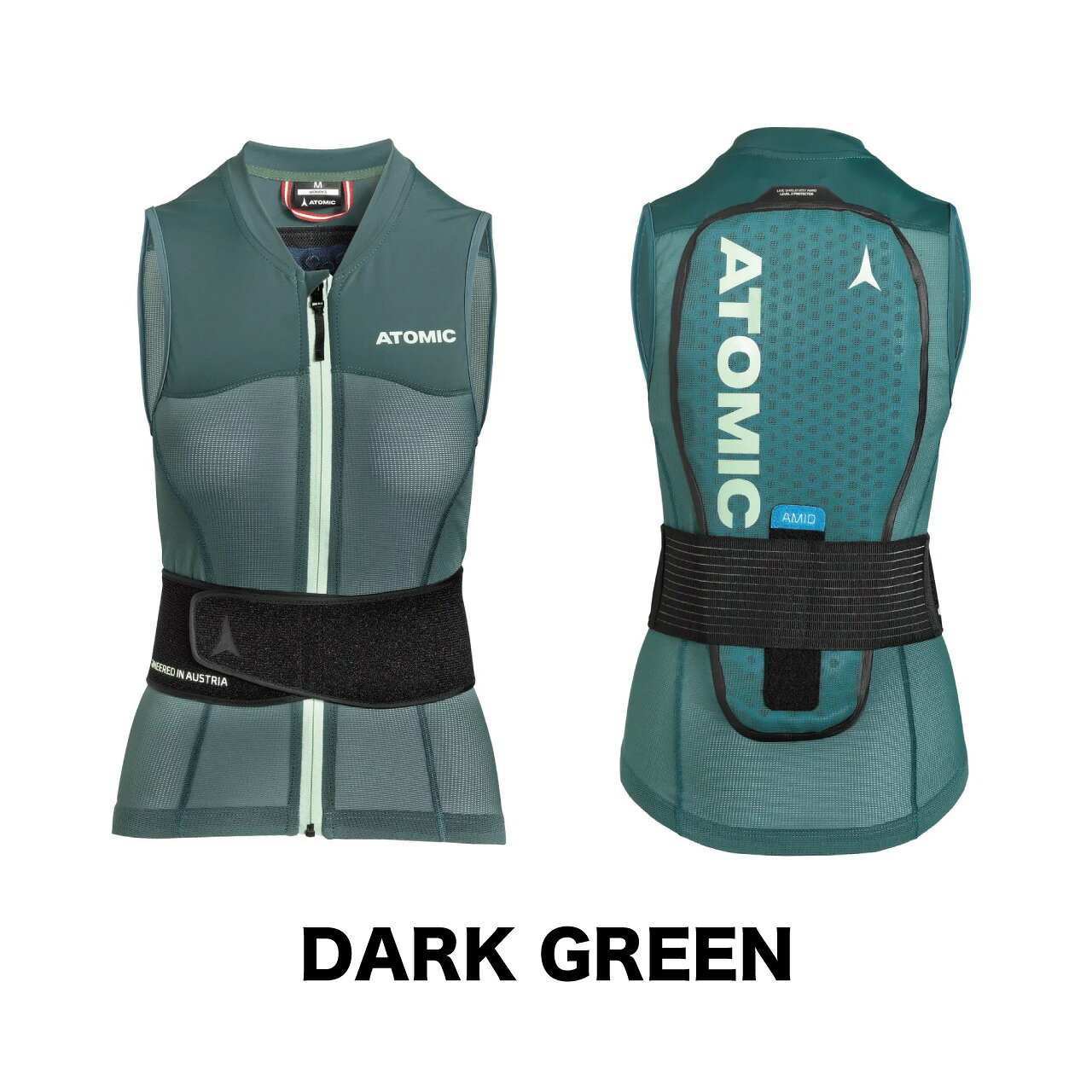24-25 ATOMIC ���ȥߥå� �ܥǥ��ץ��ƥ������٥��� LIVE SHIELD VEST AMID WOMEN ���� �̵��� ������ ������ Ķ���� ������