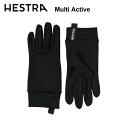 24-25 HESTRA ヘストラ Multi Active スキーグローブ ユニセックス 薄手 保温性 吸汗速乾性 柔らかい 5フィンガー スマホ タッチスク...