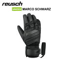 REUSCH ロイシュ MARCO SCHWARZ スキーグローブ ユニセックス 男女兼用 防風性 透湿性 グリップ力 耐久性 アジアフィット 手袋 スキー スノーボード ゲレンデ パーク フリーライド ウィンタースポーツ 630119 国内正規品