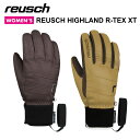 REUSCH ロイシュ HIGHLAND R-TEX XT スキーグローブ レディース 女性 保湿性 防水性 耐久性 暖かさ フルレザー アジアフィット 手袋 スキー スノーボード ゲレンデ パーク フリーライド ウィンタースポーツ 6102240 国内正規品