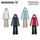 24-25 ROSSIGNOL ロシニョール LADYS SUIT スキーウェア 女性 アジアンフィット 上下セット ストレッチ スノーボード ウィンタースポー...