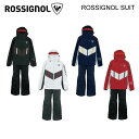 24-25 ROSSIGNOL ロシニョール SUIT スキーウェア メンズ 男性 上下セット スノーボード ウィンタースポーツ 2wayストレッチ 防水 撥水...